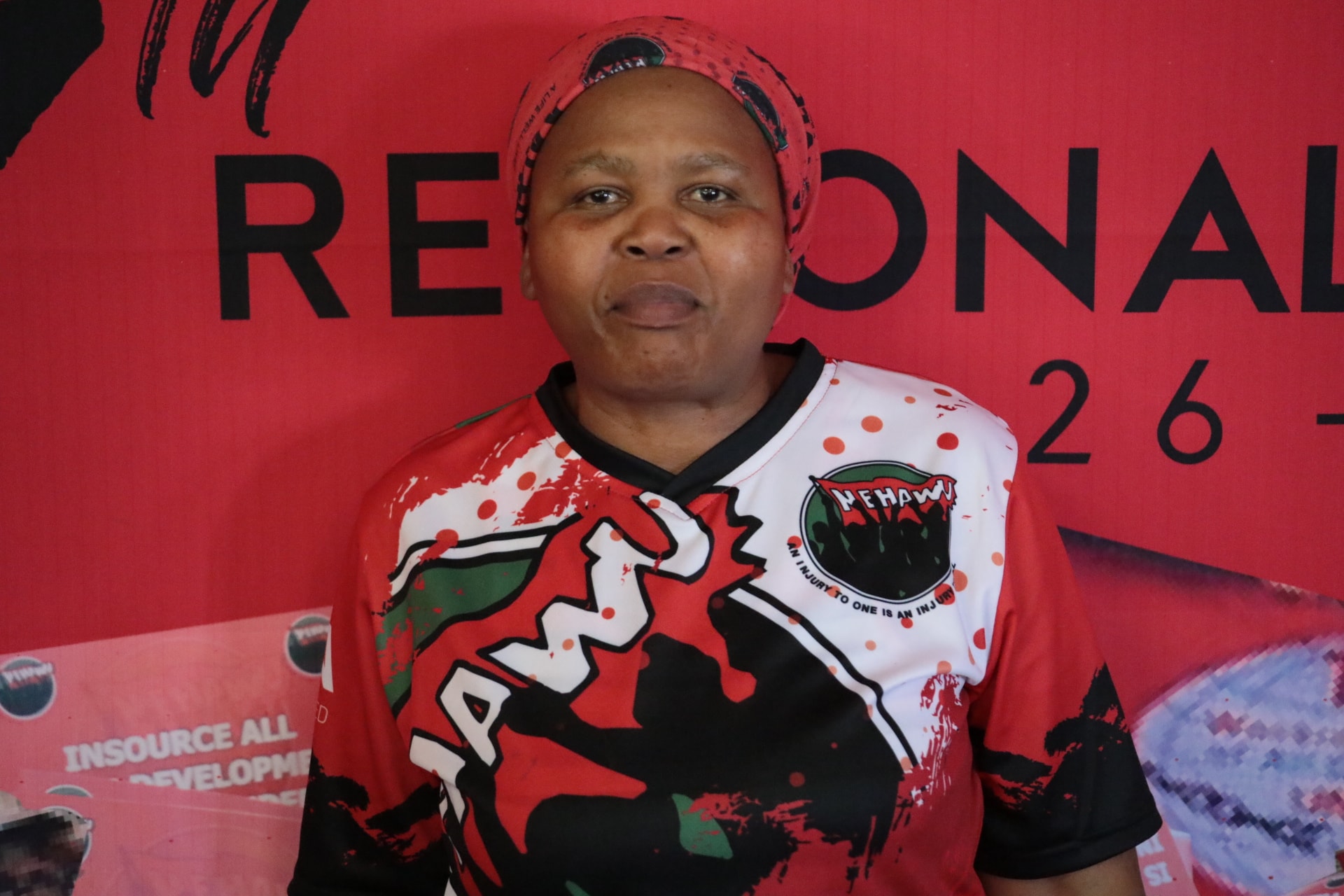 Newly Elected OR Tambo Regional Treasurer - Cde Nontembeko Mdolo